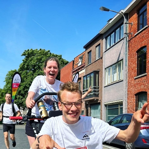 Kaï en Eefje gaan voor de 5 mijl