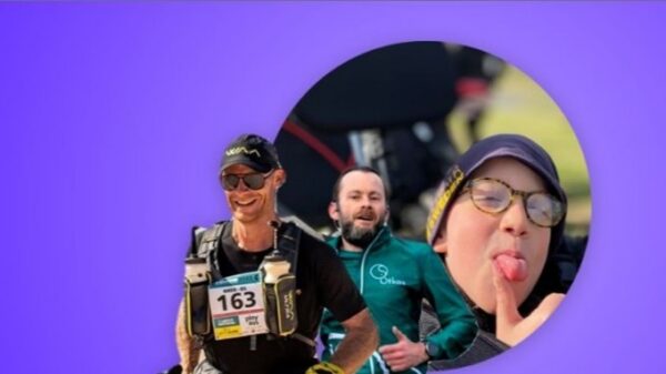 Tom en Mario lopen voor Xiano - 2023 - Afbeelding 1