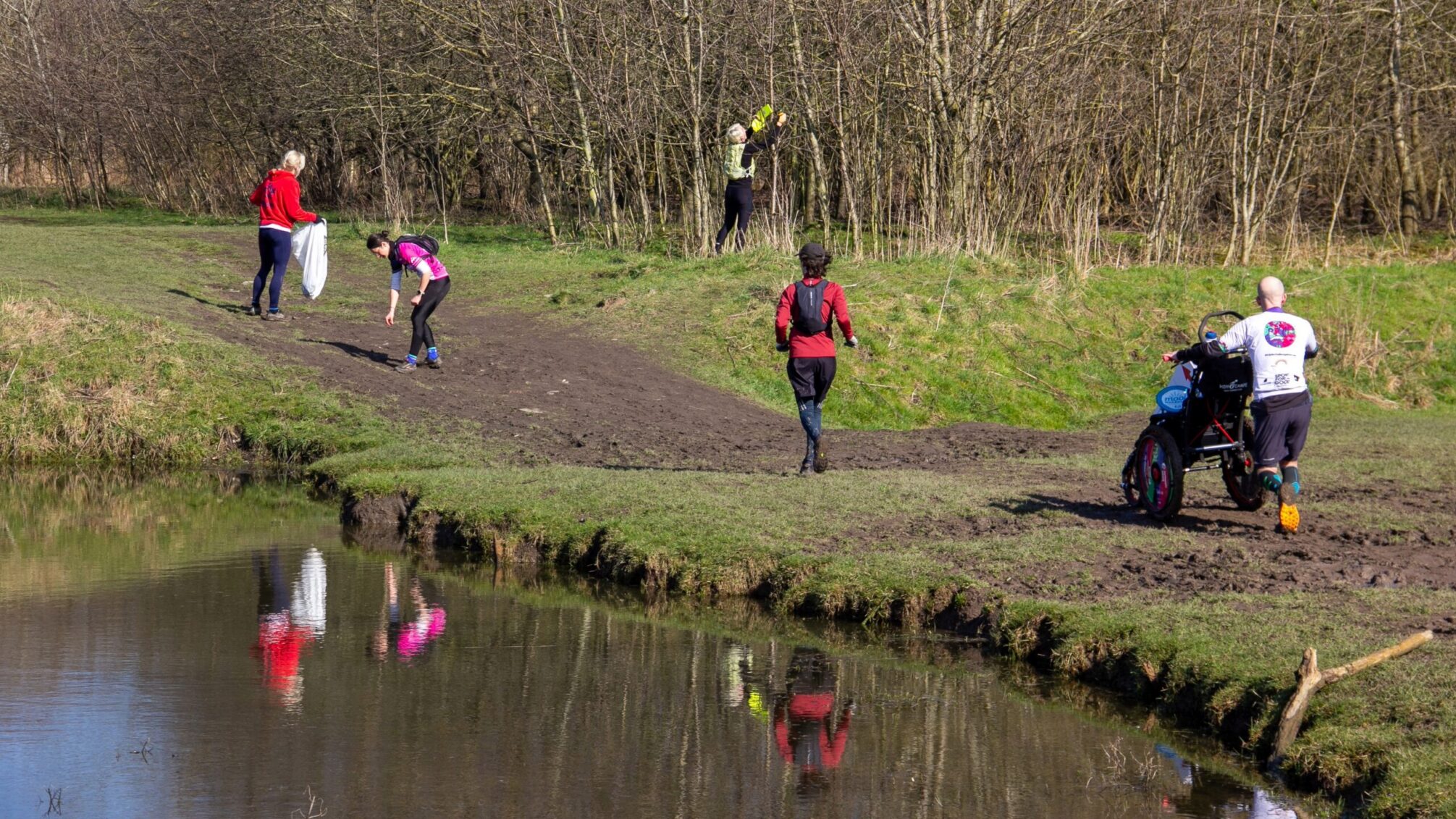 Ploggen op de VDK Bank Gent Trail
